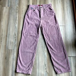 Empyre lavender corduroy pants